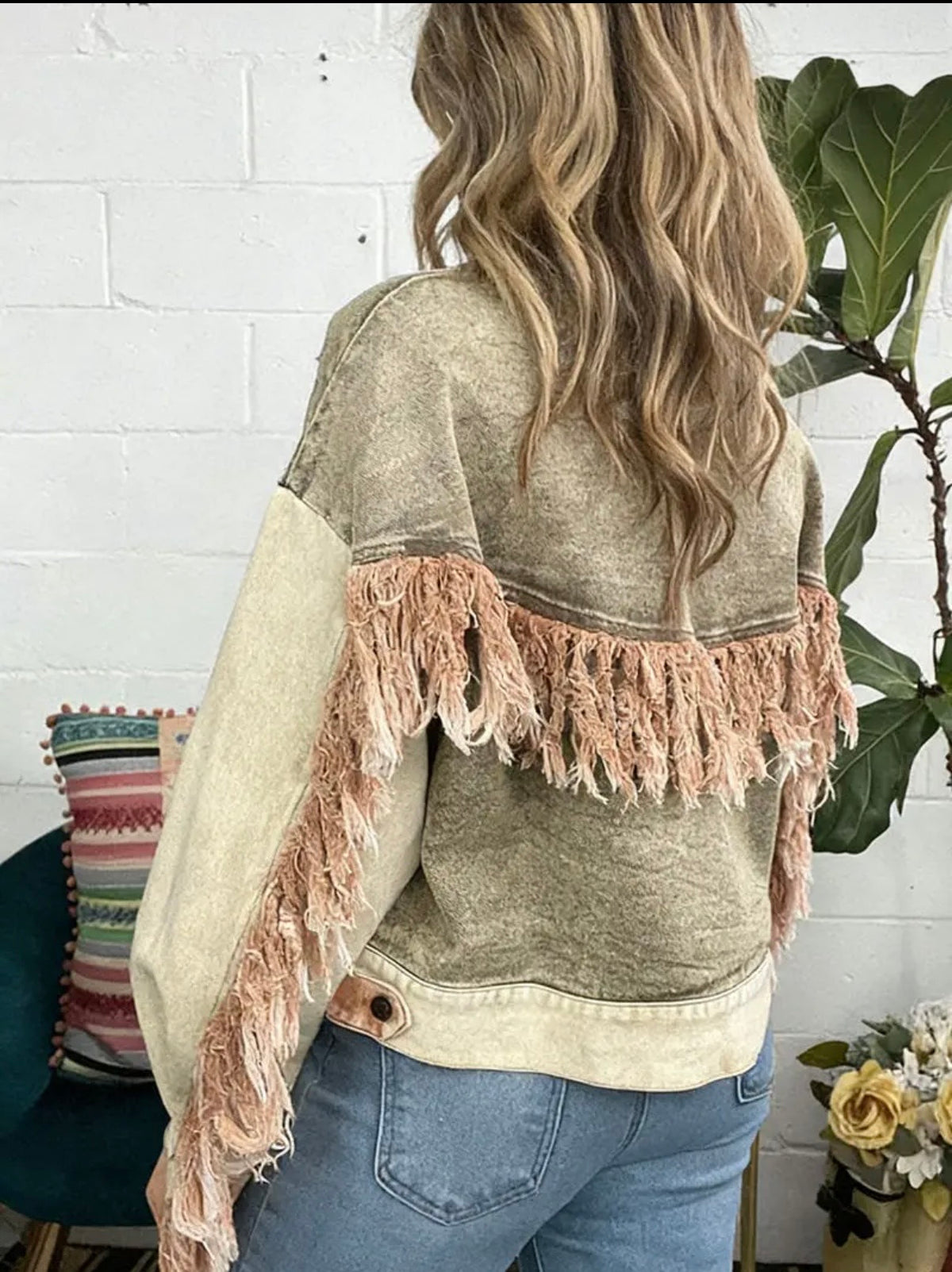 Stylish Patchwork Denim Jacket