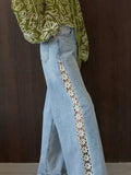 Straight-Leg Jeans with Side Accents